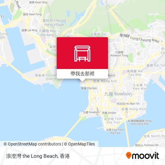 浪澄灣 the Long Beach地圖