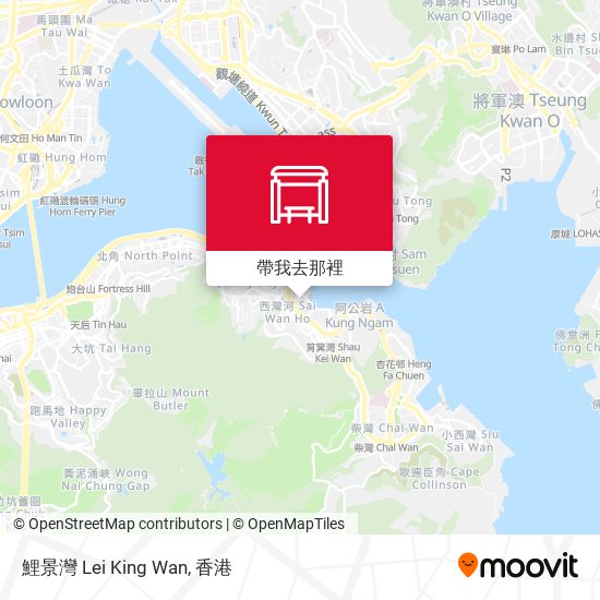 鯉景灣 Lei King Wan地圖