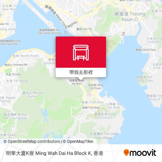 明華大廈K座 Ming Wah Dai Ha Block K地圖