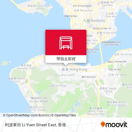 利源東街 Li Yuen Street East地圖