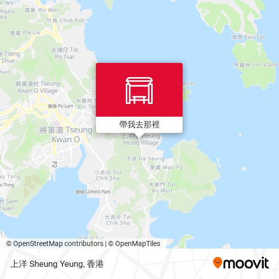 上洋 Sheung Yeung地圖