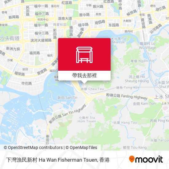 下灣漁民新村 Ha Wan Fisherman Tsuen地圖