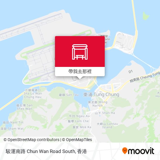駿運南路 Chun Wan Road South地圖