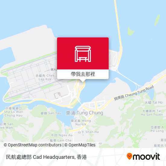 民航處總部 Cad Headquarters地圖