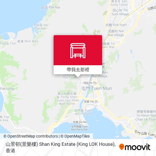 山景邨(景樂樓) Shan King Estate (King LOK House)地圖