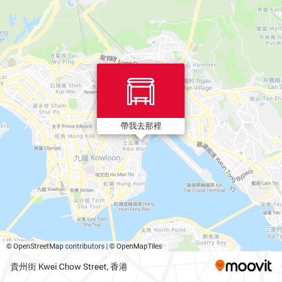 貴州街 Kwei Chow Street地圖