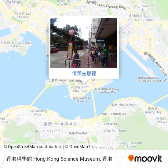 香港科學館 Hong Kong Science Museum地圖