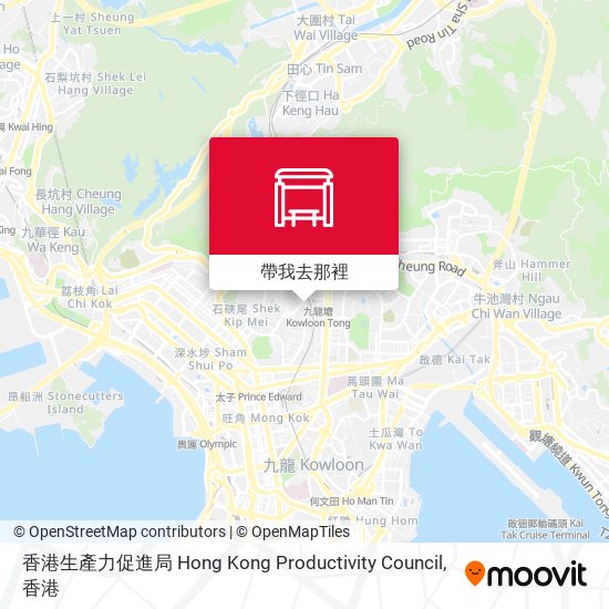 香港生產力促進局 Hong Kong Productivity Council地圖