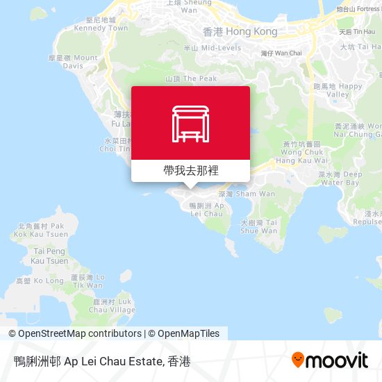 鴨脷洲邨 Ap Lei Chau Estate地圖