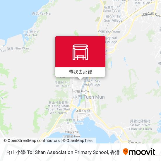 台山小學 Toi Shan Association Primary School地圖