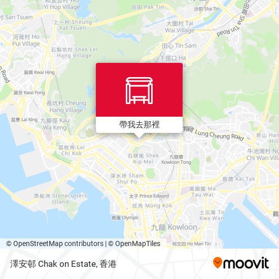 澤安邨 Chak on Estate地圖