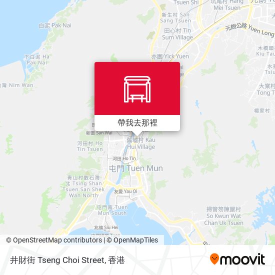井財街 Tseng Choi Street地圖