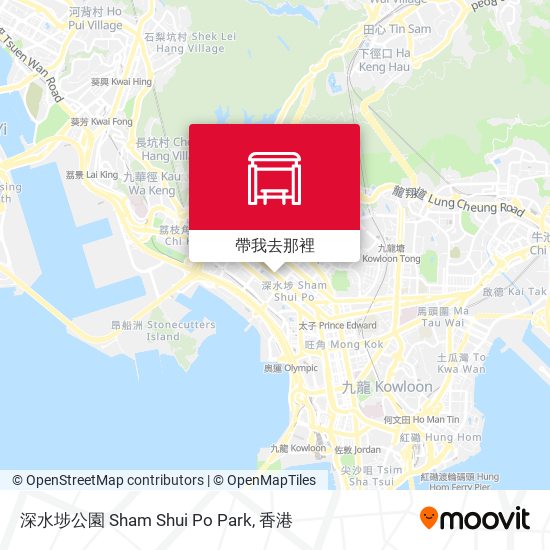 深水埗公園 Sham Shui Po Park地圖