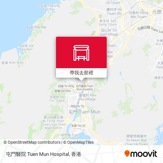 屯門醫院 Tuen Mun Hospital地圖