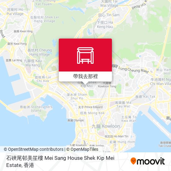 石硤尾邨美笙樓 Mei Sang House Shek Kip Mei Estate地圖