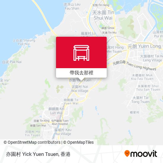亦園村 Yick Yuen Tsuen地圖