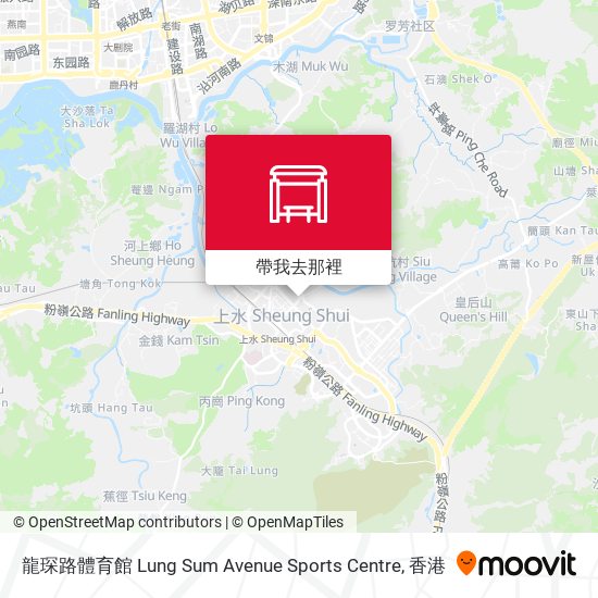 龍琛路體育館 Lung Sum Avenue Sports Centre地圖