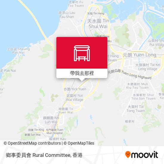 鄉事委員會 Rural Committee地圖