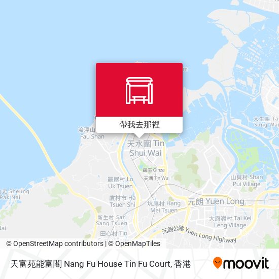 天富苑能富閣 Nang Fu House Tin Fu Court地圖