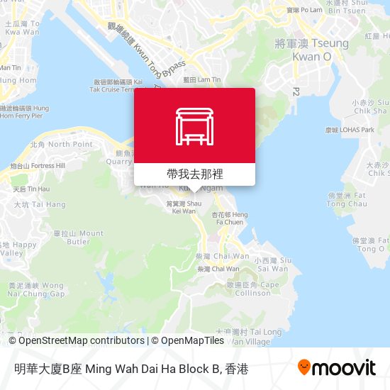 明華大廈B座 Ming Wah Dai Ha Block B地圖
