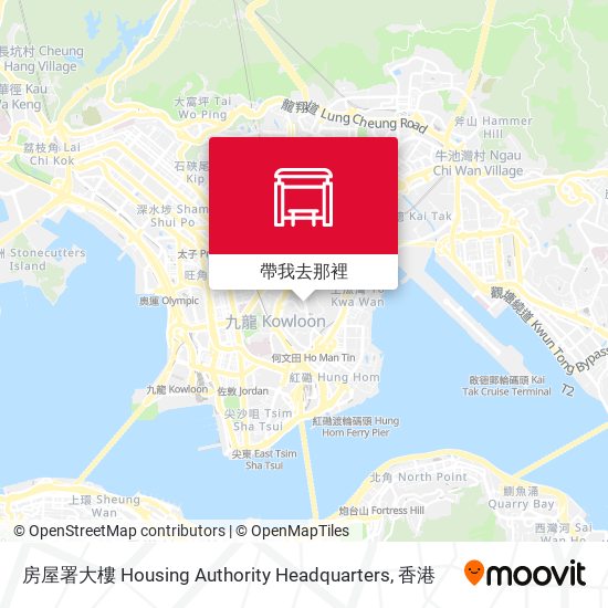 房屋署大樓 Housing Authority Headquarters地圖