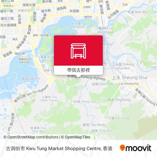 古洞街市 Kwu Tung Market Shopping Centre地圖