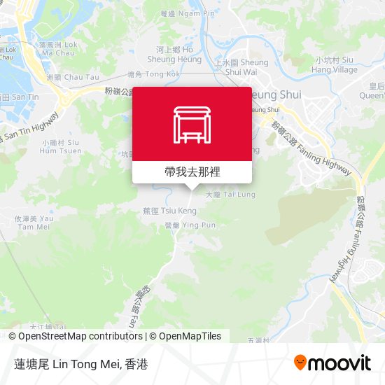 蓮塘尾 Lin Tong Mei地圖