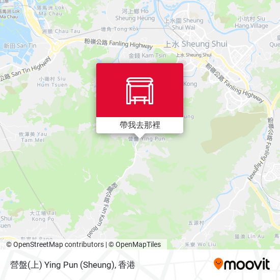 營盤(上) Ying Pun (Sheung)地圖
