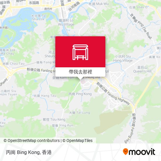 丙崗 Bing Kong地圖