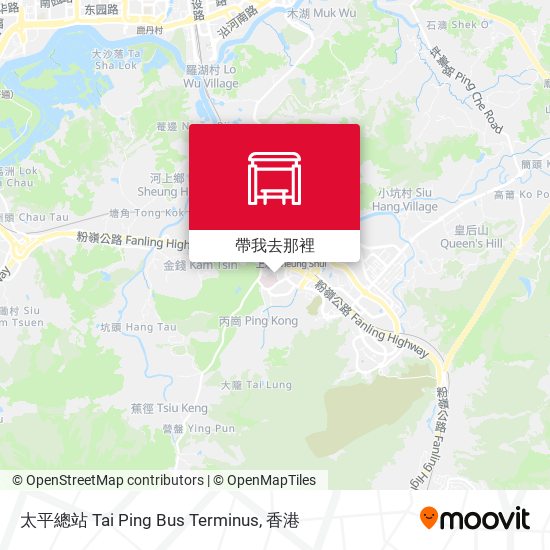 太平總站 Tai Ping Bus Terminus地圖