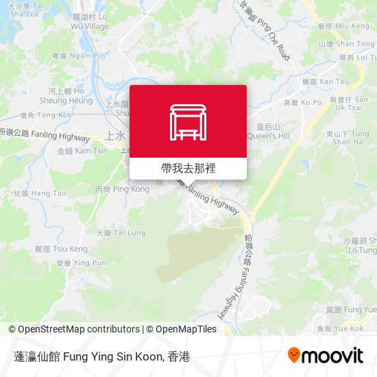 蓬瀛仙館 Fung Ying Sin Koon地圖