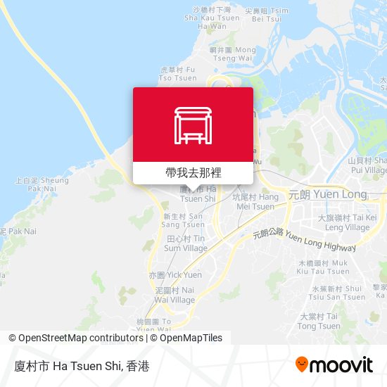 廈村市 Ha Tsuen Shi地圖