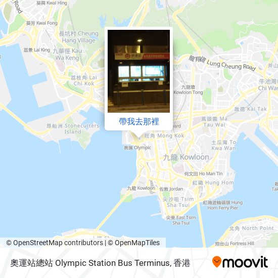 奧運站總站 Olympic Station Bus Terminus地圖
