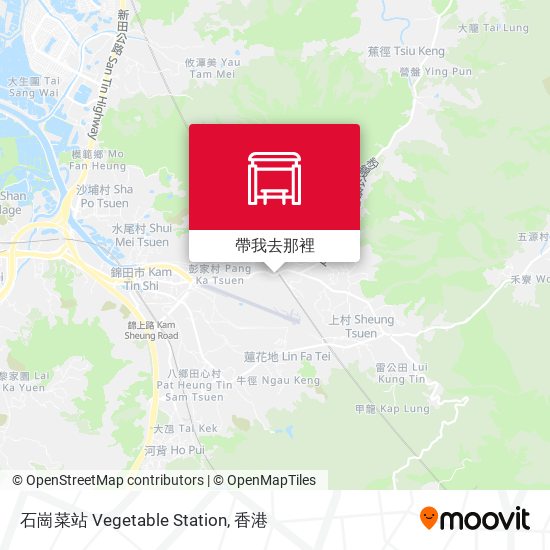 石崗菜站 Vegetable Station地圖