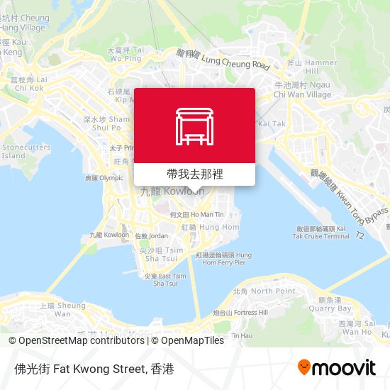 佛光街 Fat Kwong Street地圖