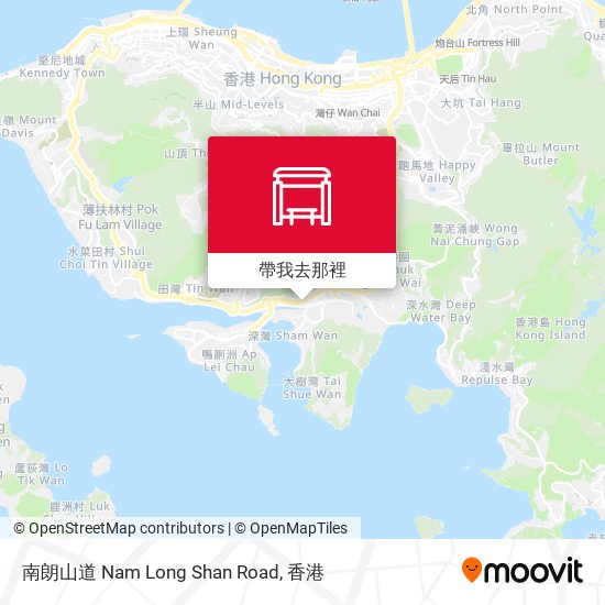 南朗山道 Nam Long Shan Road地圖
