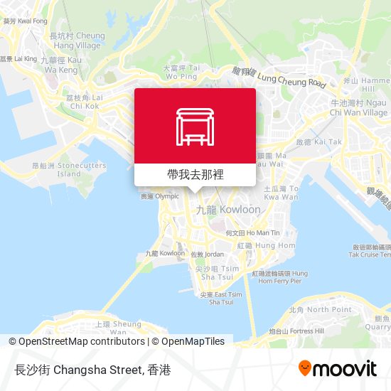 長沙街 Changsha Street地圖