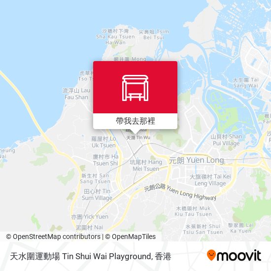 天水圍運動場 Tin Shui Wai Playground地圖