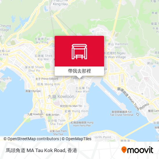 馬頭角道 MA Tau Kok Road地圖