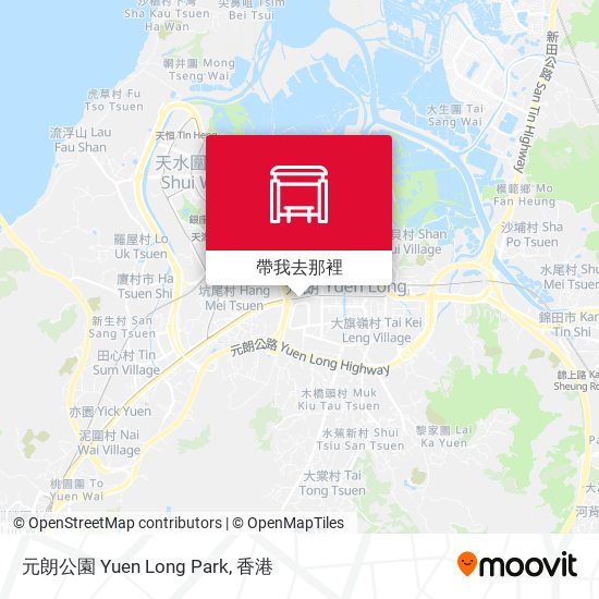 元朗公園 Yuen Long Park地圖