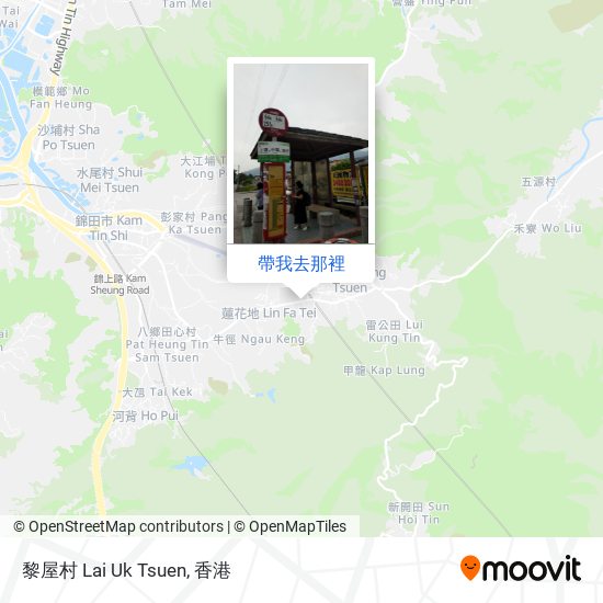 黎屋村 Lai Uk Tsuen地圖