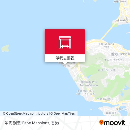 翠海別墅 Cape Mansions地圖