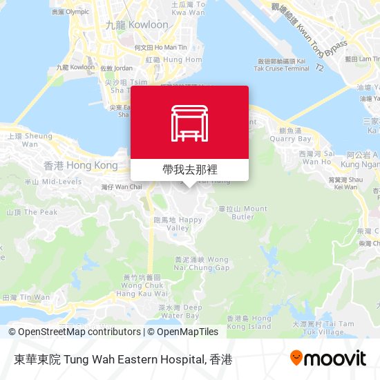 東華東院 Tung Wah Eastern Hospital地圖