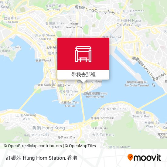 紅磡站 Hung Hom Station地圖