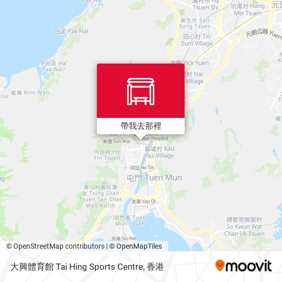 大興體育館 Tai Hing Sports Centre地圖