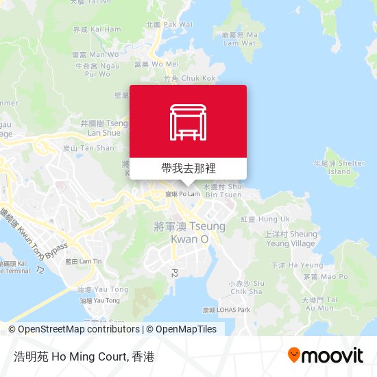 浩明苑 Ho Ming Court地圖