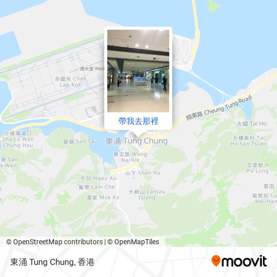 東涌 Tung Chung地圖