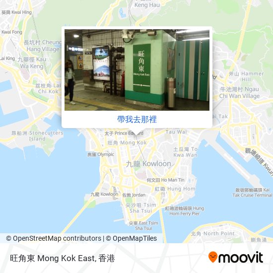旺角東 Mong Kok East地圖