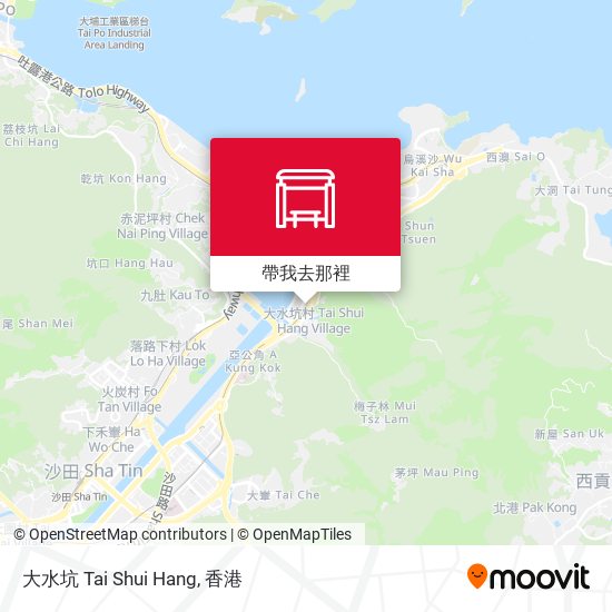 大水坑 Tai Shui Hang地圖