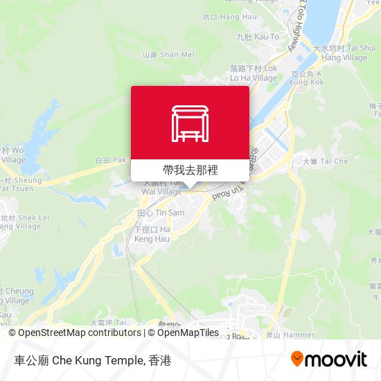 車公廟 Che Kung Temple地圖